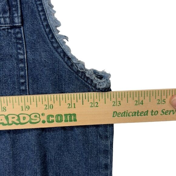 HARLEY DAVIDSON EMBROIDERED DENIM VEST xl - Picture 6 of 16